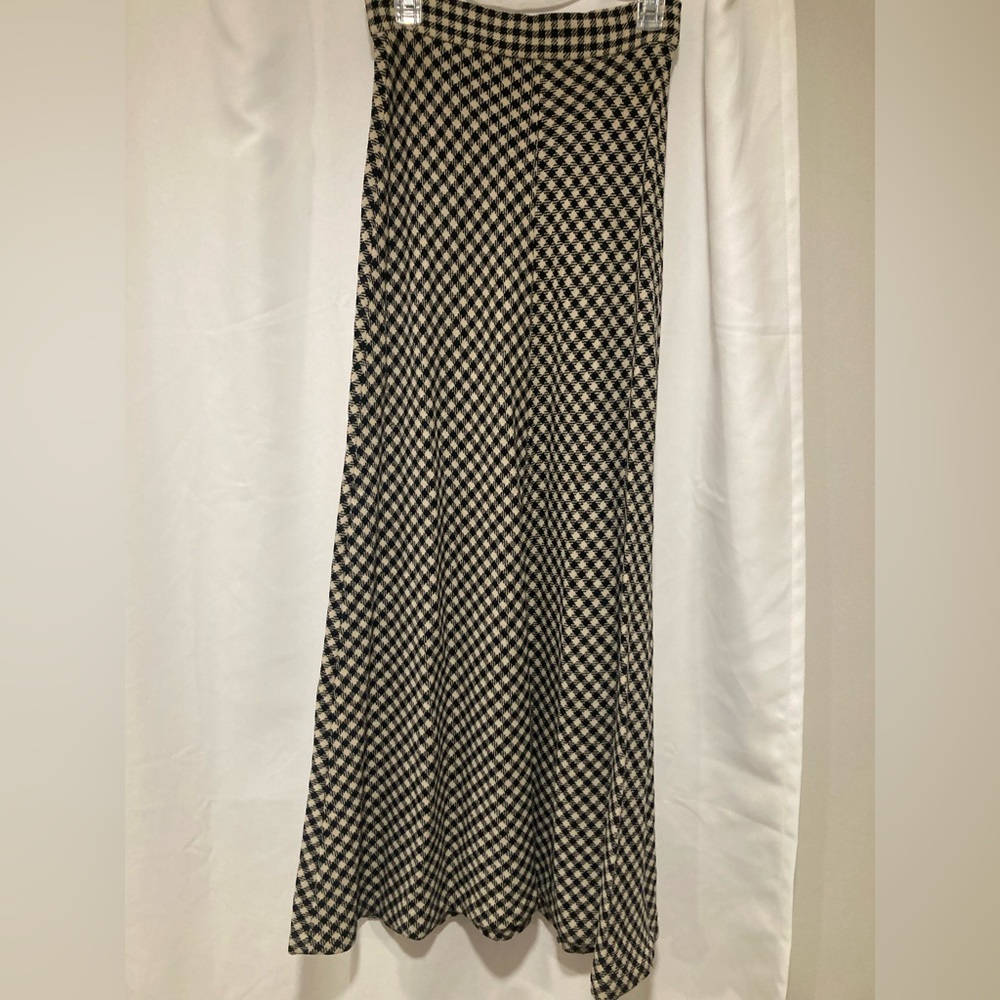 Vintage High Waisted Wool Skirt
